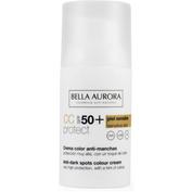 Bella aurora protect crema color antimanchas spf50+ - peil sensible (1 envase 30 ml)