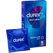 Durex natural plus preservativos 6 u