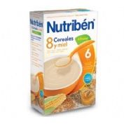 Nutriben 8 cereales y miel 4 frutas (600 g)