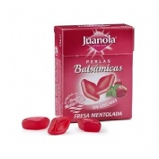 Juanola perlas fresa mentolada (25 g)