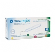 Farmaconfort tampones super 14 u (100%algodon ecologico)