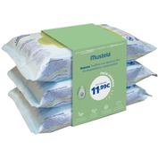 Mustela toallitas limpiadoras trio 180u (con aguacate bio)