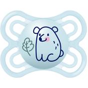 Mam chupete perfect silicona +0m azul (2u)