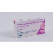 LEVONORGESTREL SANDOZ 1,5 MG COMPRIMIDO EFG , 1 comprimido