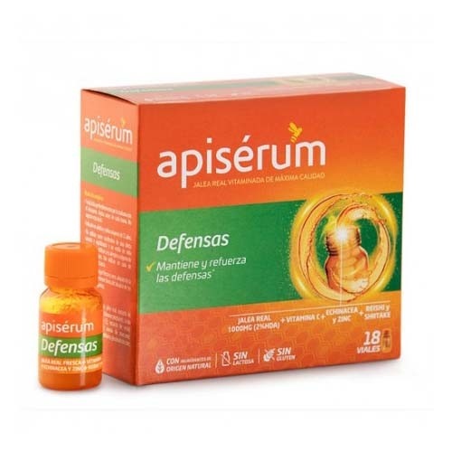 Apiserum defensas 18 viales bebibles