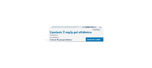 LIPOLASIC 2 mg/g GEL OFTALMICO, 1 tubo de 10 g