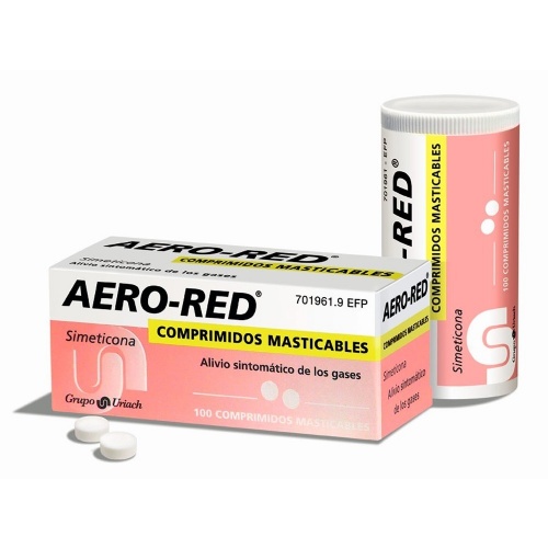 AERO RED 40 mg COMPRIMIDOS MASTICABLES , 100 comprimidos
