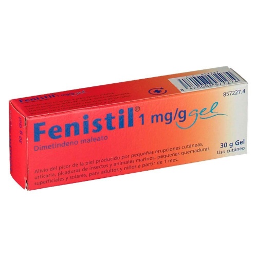 FENISTIL 1 mg/g GEL , 1 tubo de 30 g