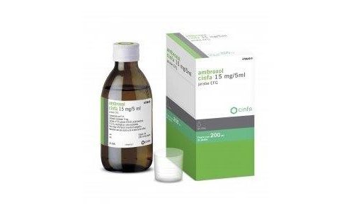 AMBROXOL CINFA 15 mg/5 ml JARABE EFG,Frasco de 200 ml (PET)