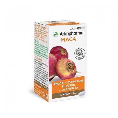 Arkocapsulas maca  225mg 45caps