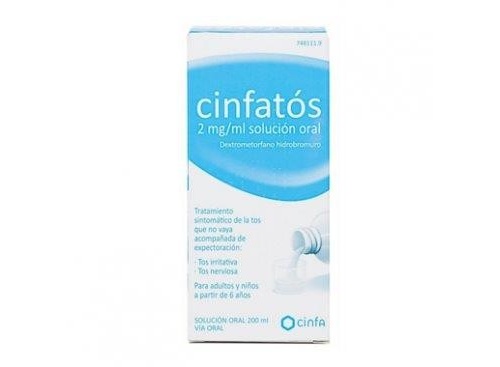 CINFATOS 2 mg/ ml SOLUCION ORAL,1 frasco de 200 ml (PET)