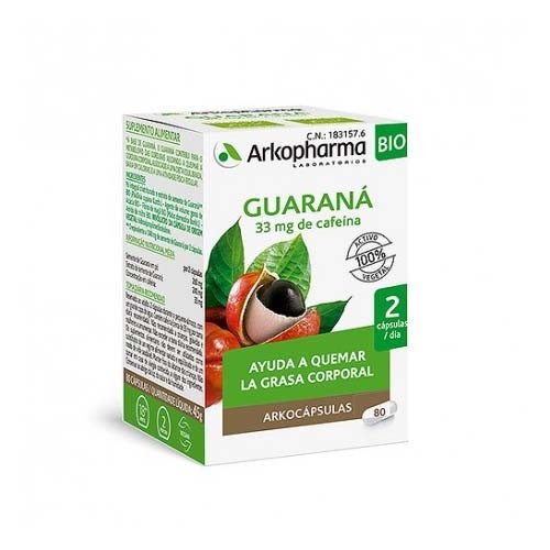 Arkopharma guarana 80 capsulas