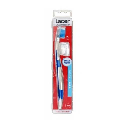 Lacer cepillo dental adulto cabezal pequeño medium