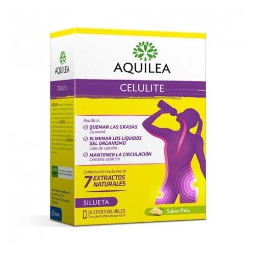 Aquilea celulitis 15 sticks (sabor piña)