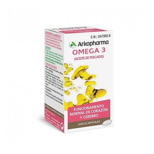 Arkocapsulas aceite de salmon - omega3 50perlas