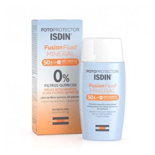 Fotoprotector isdin fusion fluid mineral spf-50+ 50 ml