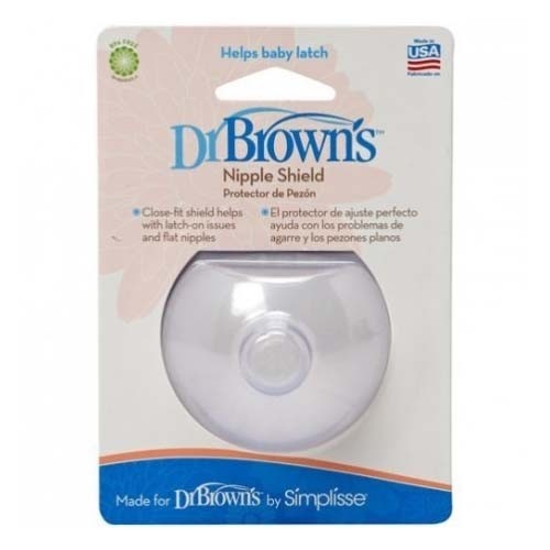 Pezoneras silicona - dr brown´s (2 unidades talla 1 pack)