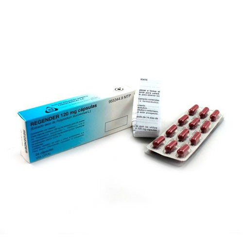 REGENDER 120 mg CAPSULAS DURAS. , 24 cápsulas