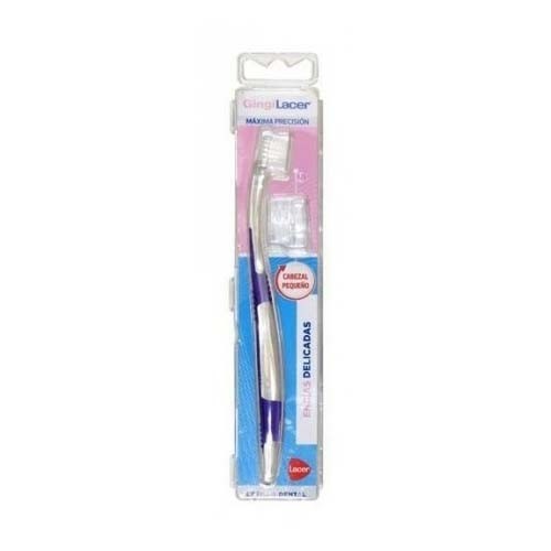 Lacer cepillo dental adulto gingilacer cabezal pequeño suave