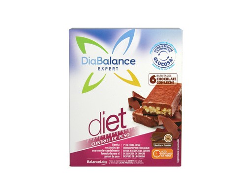 Diabalance expert diet barrita chocolate 6 barritas
