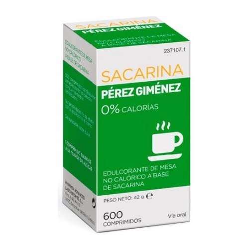 Sacarina perez gimenez (600 comprimidos)