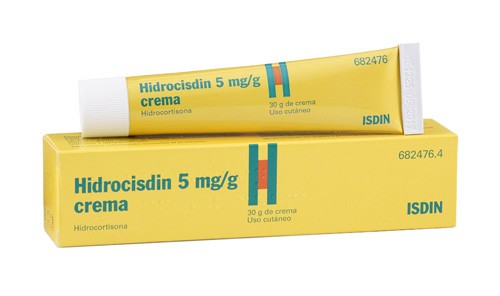 HIDROCISDIN 5 mg/g CREMA, 1 tubo de 30 g