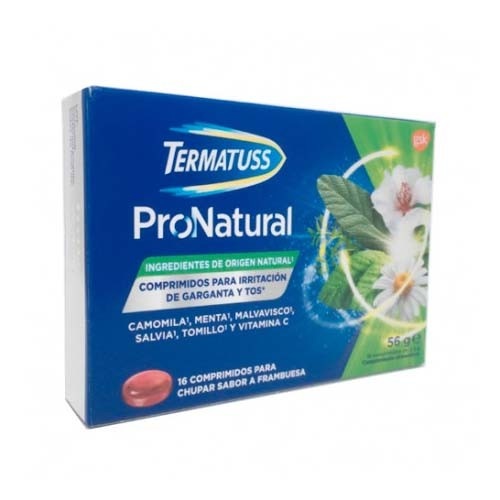 Termatuss pronatural 16 comprimidos para chupar