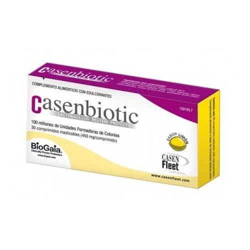 Casenbiotic (sabor limon 30 comprimidos)