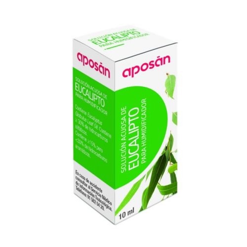 Aposan solucion acuosa eucalipto humidificador 1 envase 10 ml