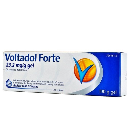 VOLTADOL FORTE 23,2 MG/G GEL,1 tubo de 100 g