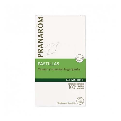 Pranarom aromaforce pastillas garganta 21past