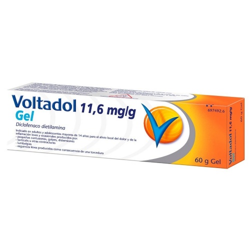 VOLTADOL 11,6 mg/g GEL , 60 g