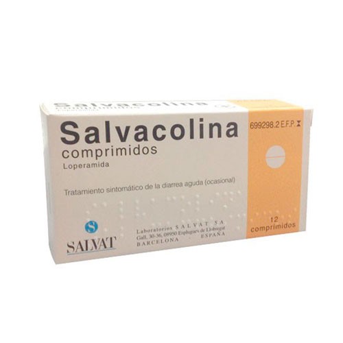 SALVACOLINA 2 mg COMPRIMIDOS , 12 comprimidos