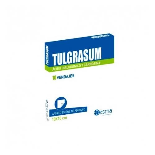 Tulgrasum - aposito esteril (10 x 10 cm 10 apositos)