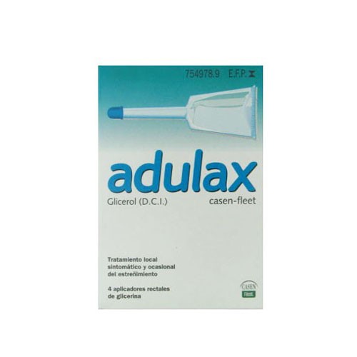 ADULAX 7,5  G SOLUCIÓN RECTAL , 4 enemas de 7,5 ml