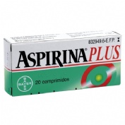 ASPIRINA PLUS 500 mg/ 50 mg COMPRIMIDOS , 20 comprimidos