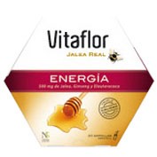 Vitaflor jalea real energia+ 20 viales (1000mg)
