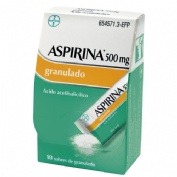 ASPIRINA 500 mg GRANULADO , 10 sobres