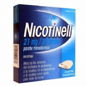 NICOTINELL 21 MG/24 HORAS PARCHE TRANSDERMICO , 14 parches