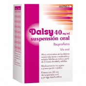 DALSY 40 mg/ml SUSPENSION ORAL , 1 frasco de 30 ml