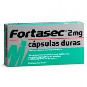 FORTASEC 2 mg CAPSULAS DURAS 20 cápsulas
