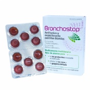 BRONCHOSTOP ANTITUSIVO Y EXPECTORANTE PASTILLAS BLANDAS, 20 pastillas