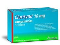 CLARITYNE 10 mg COMPRIMIDOS, 7 comprimidos