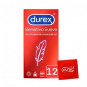 Durex preservativo sensitivo suave y fino 12 u