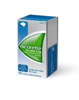 NICORETTE ICE MINT 4 mg CHICLES MEDICAMENTOSOS, 105 chicles