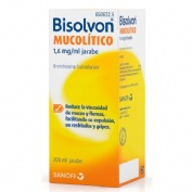 BISOLVON MUCOLITICO 1,6 mg/ ml JARABE, 1 frasco de 200 ml