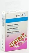Alvita - aposito adhesivo niñas (20 unidades)