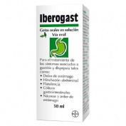 IBEROGAST GOTAS ORALES EN SOLUCION, 1 frasco de 50 ml
