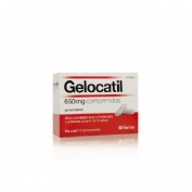 GELOCATIL 650 mg COMPRIMIDOS, 12 comprimidos
