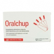 Oralchup 12 pastillas (sin hidrocortisona) piruleta